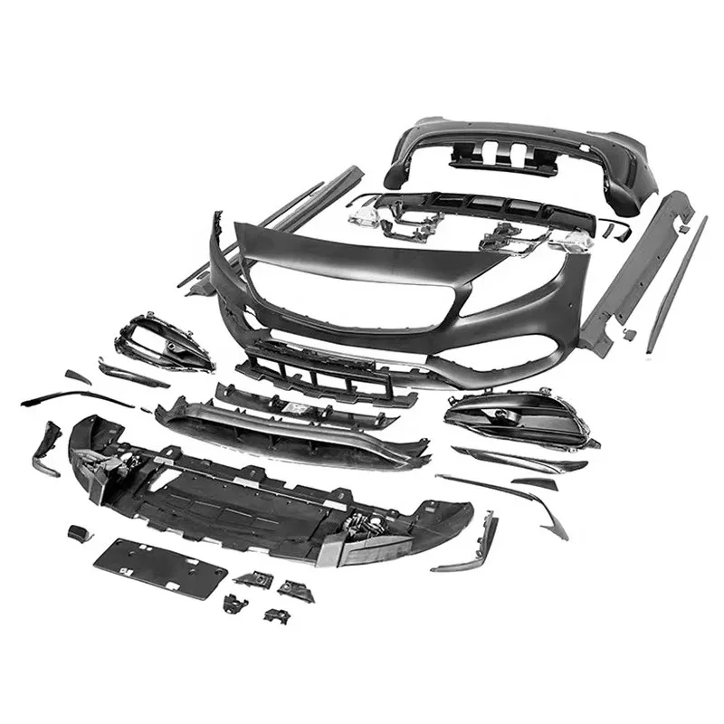 

For a Class W176 2013-2018 A45 Style Car Front Bumper