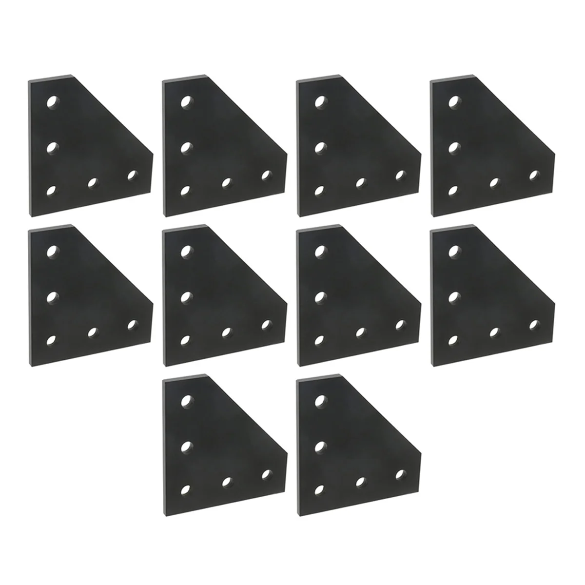 ABGN 10Pcs 2020 L Shape Joint Plates Corner Bracket for Aluminum Extrusion Profile Enhanced Stability & Support