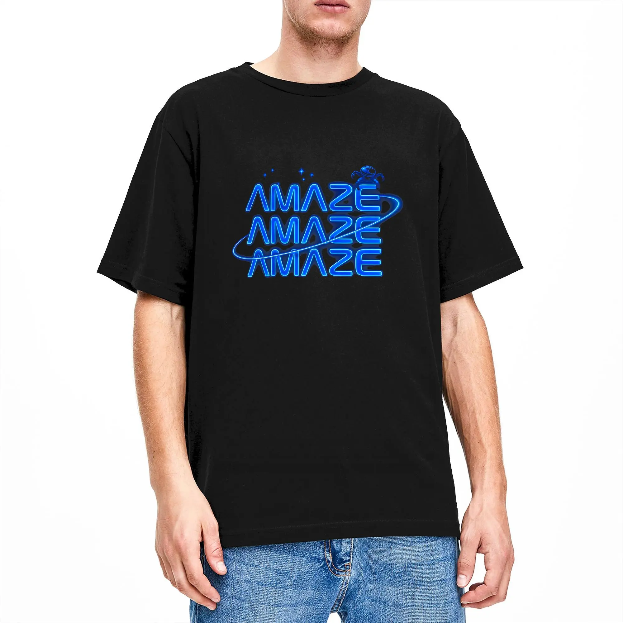 AMAZE Project Hail Mary Movie T Shirt Summer  Vintage T Shirts 100 Cotton Harajuku Tshirt For Men Casual Tops