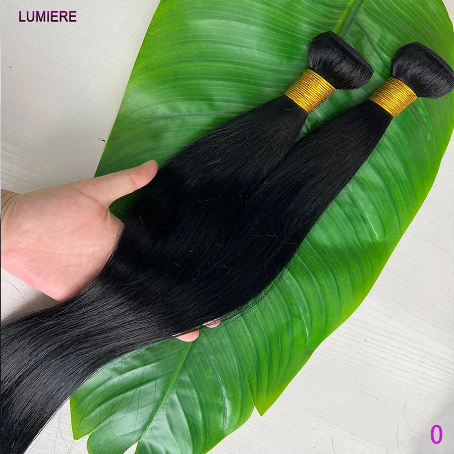 Offre de mèches de cheveux humains lisses, 100 g par mèche, 100% vierges, non traitées, extensions de cheveux humains bruts, tissages à coudre, 8 à 40 pouces