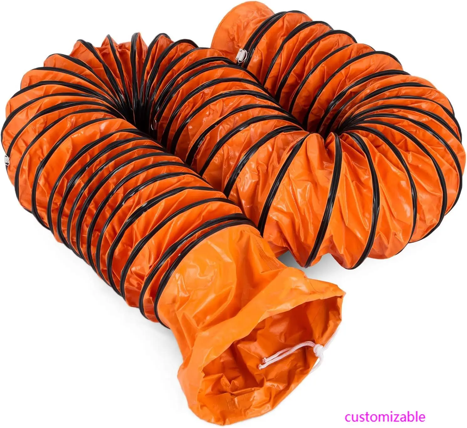 

Mophorn 32-футовый канальный шланг, гибкий канальный шланг из ПВХ для 12-дюймового универсального вентилятора, вытяжной вентилятор