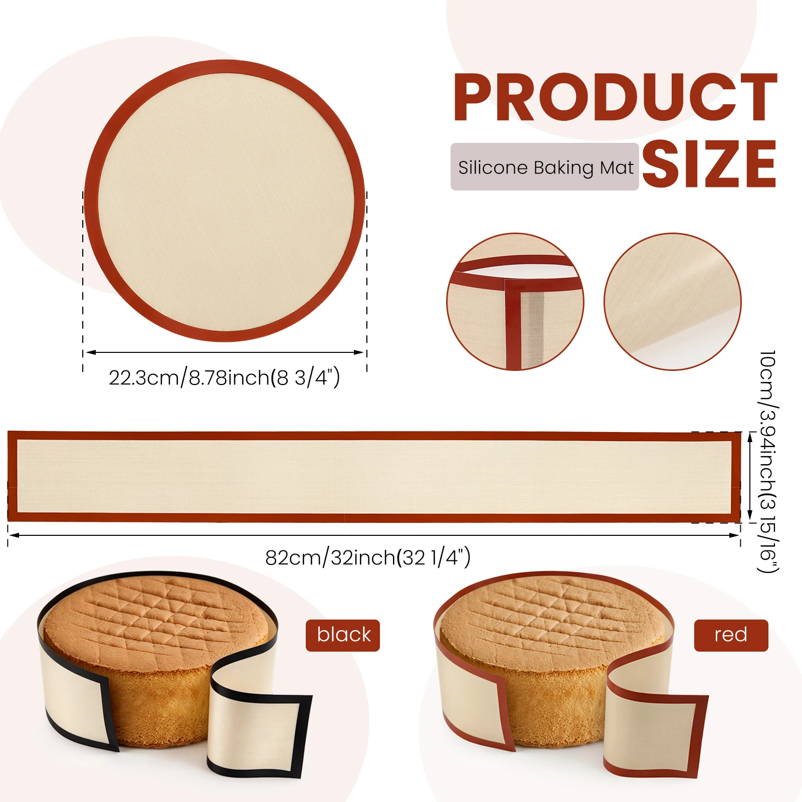 2/3er-Set Silikon-Backunterlag – Baking Kitchen Set Bewertung und Preis