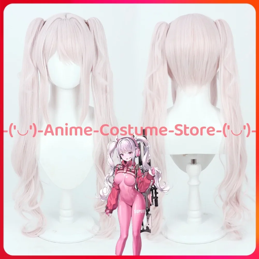

Goddess of Victory: Nikke Alice Cosplay Wig Twin Tails Anime Game Character Halloween Carnival Party Costume Wigs Synthetic Hair