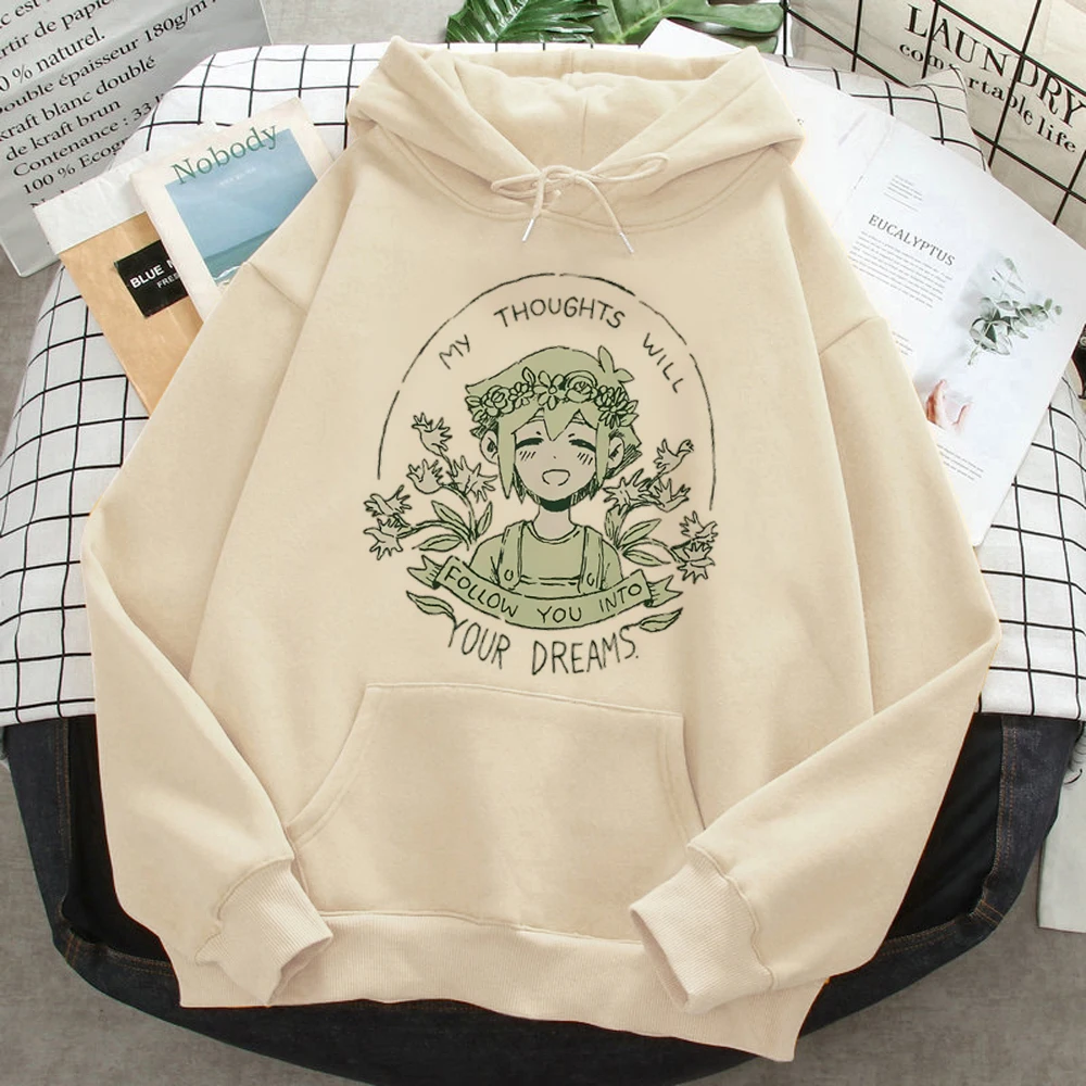 Omori hoodies women funny Winter sweat y2k graphic sweater women Kawaii tracksuit