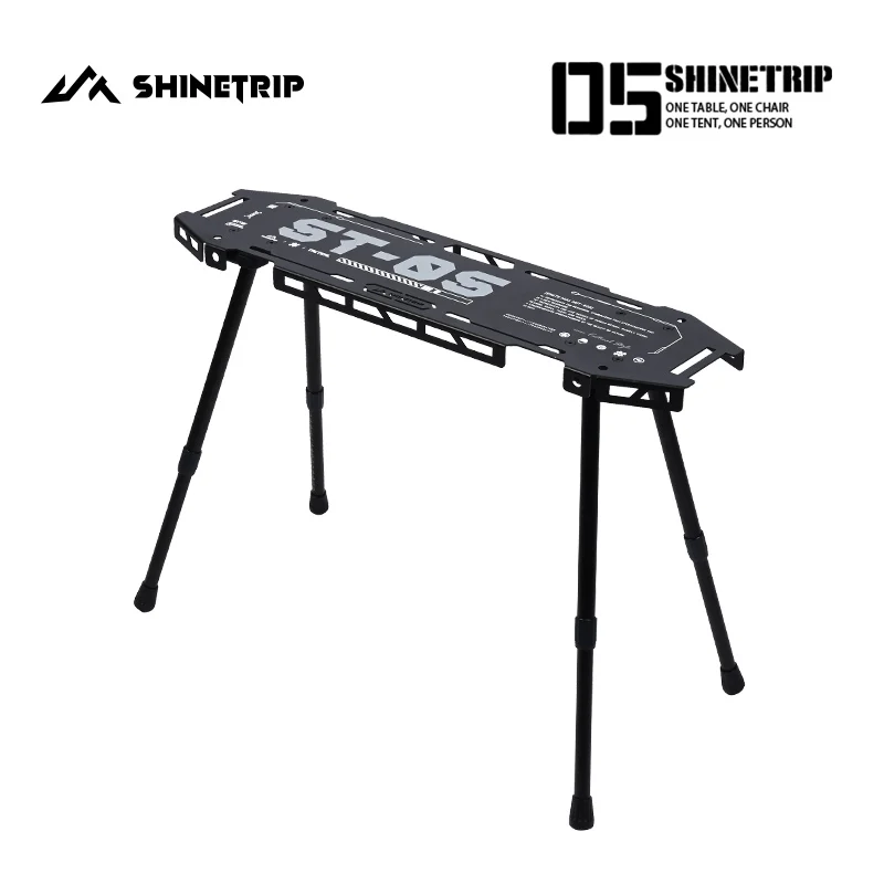 ShineTrip Outdoor 05 Aluminium Skateboard Table Tactical System Camping Table Portable Folding Storage Expandable Diversified