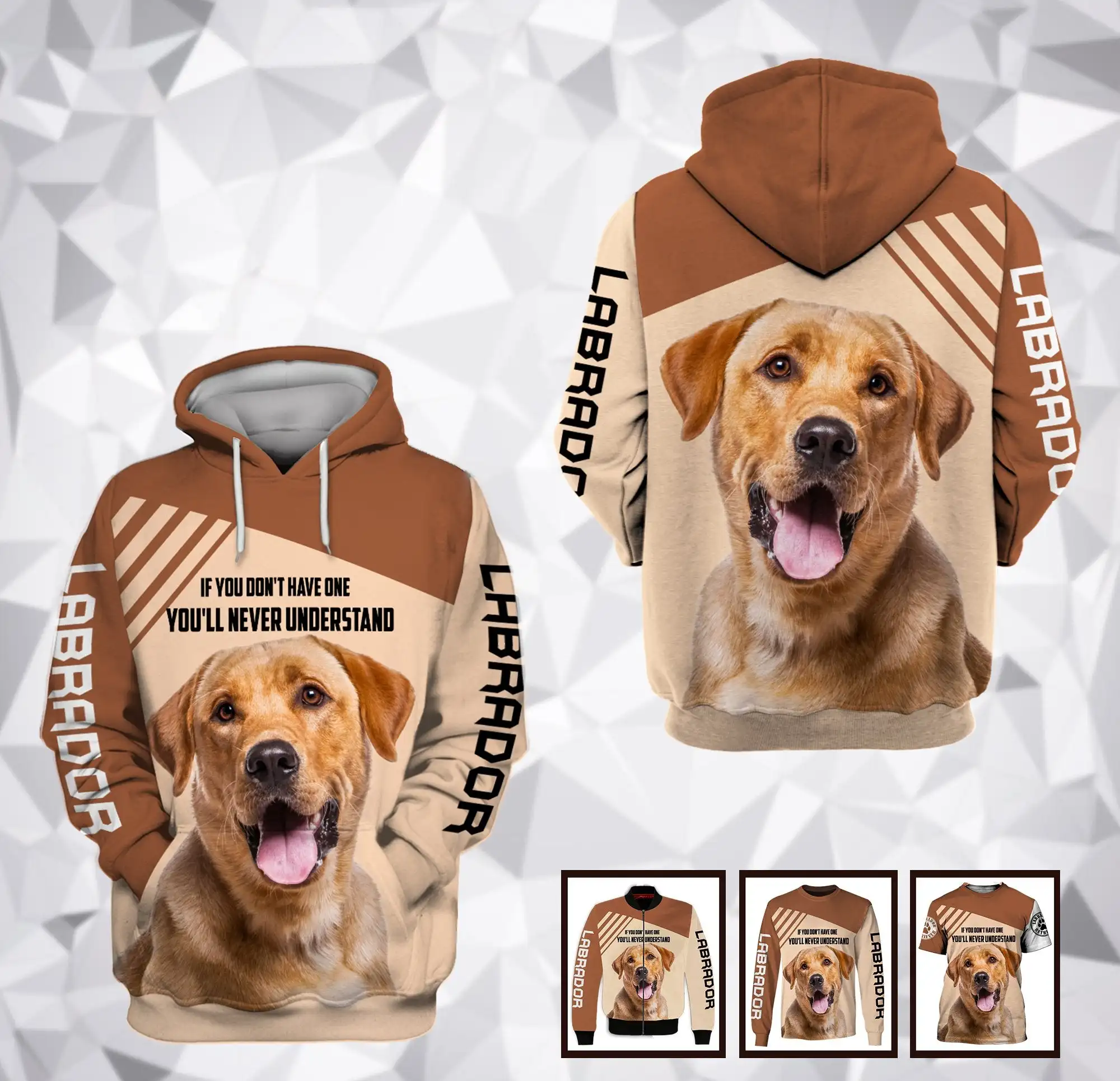 Dog Labrador 3D Printed Hoodies Women/Men Hipster Streetwear Outfit Autumn Girls Hiphop Hoodie Sweatshirts Tops Clothes Dropship