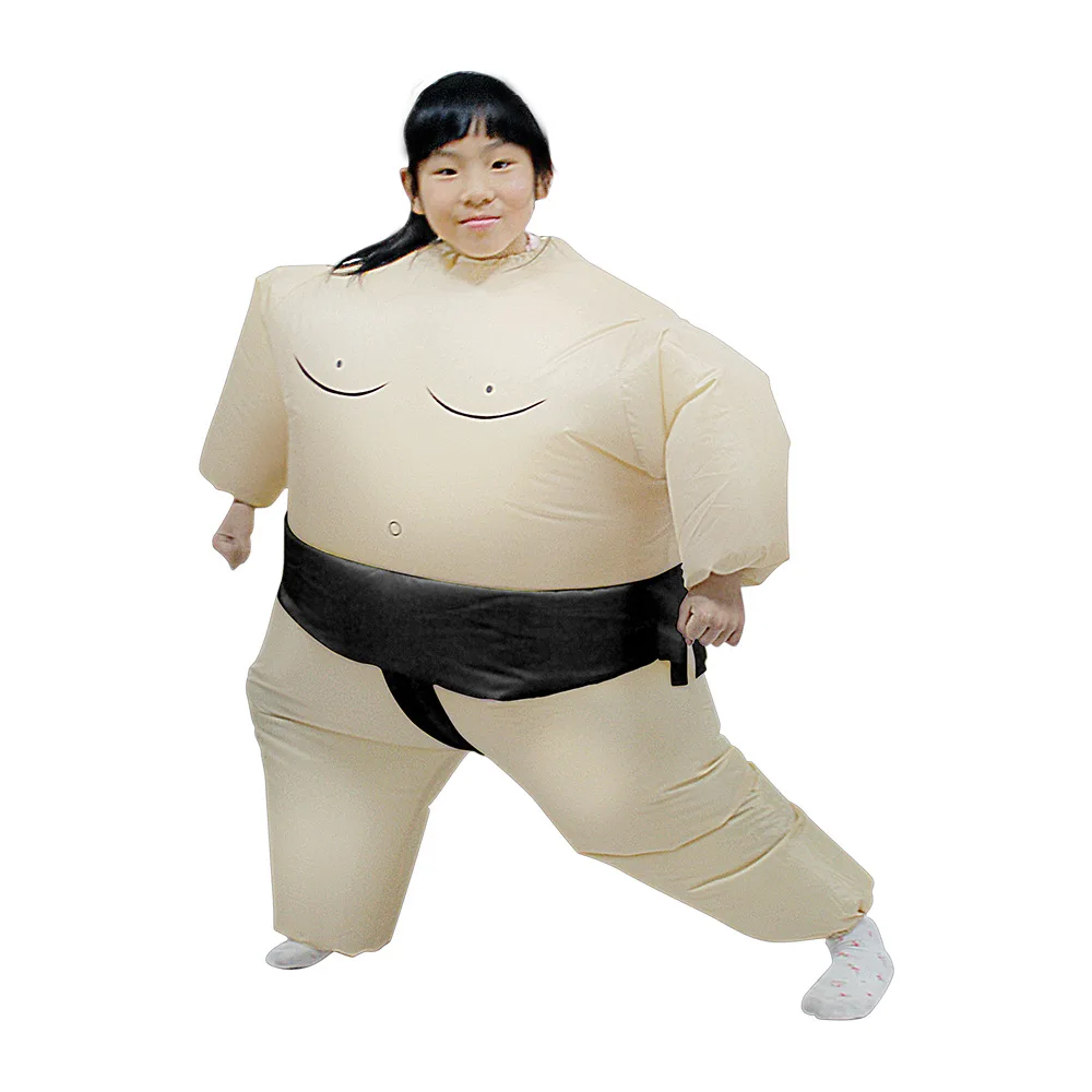 

Inflatable Costume Puppet Halloween Funny Performance Wrestling Props Fat Sumo Inflatable Costume Parent-child Costume Funny