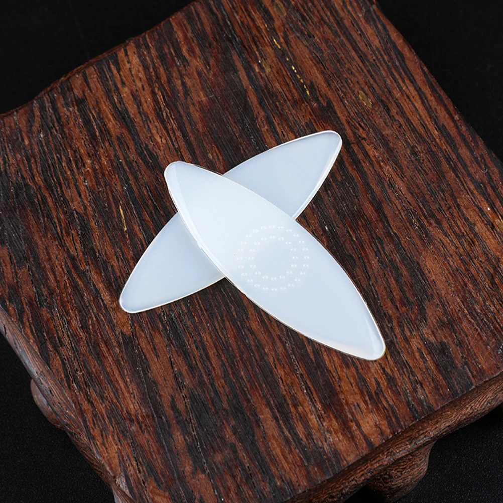 

4pcs Zhongruan Picks Nylon Liuqin Plectrums Lightweight Smooth For Ruan Instrument Clear Sound Music Accessories