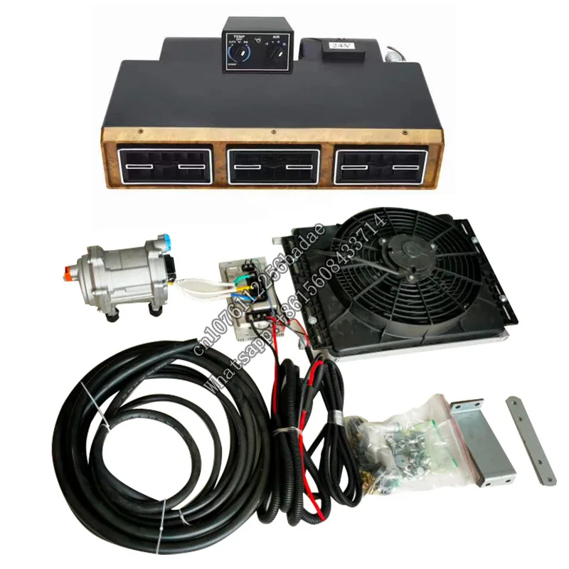 

Auto air conditioner system 12v under dash compressor with high quality