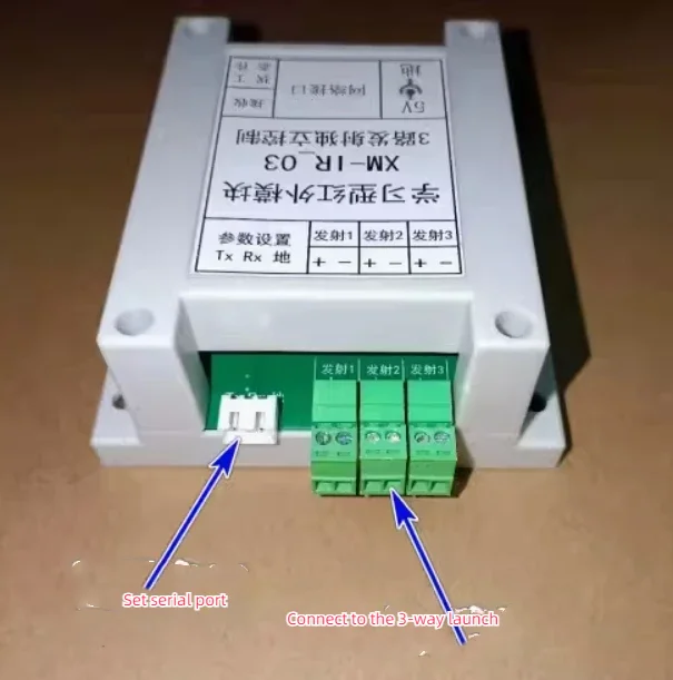 3-channel Transmission Independent Control Network Learning Infrared Module