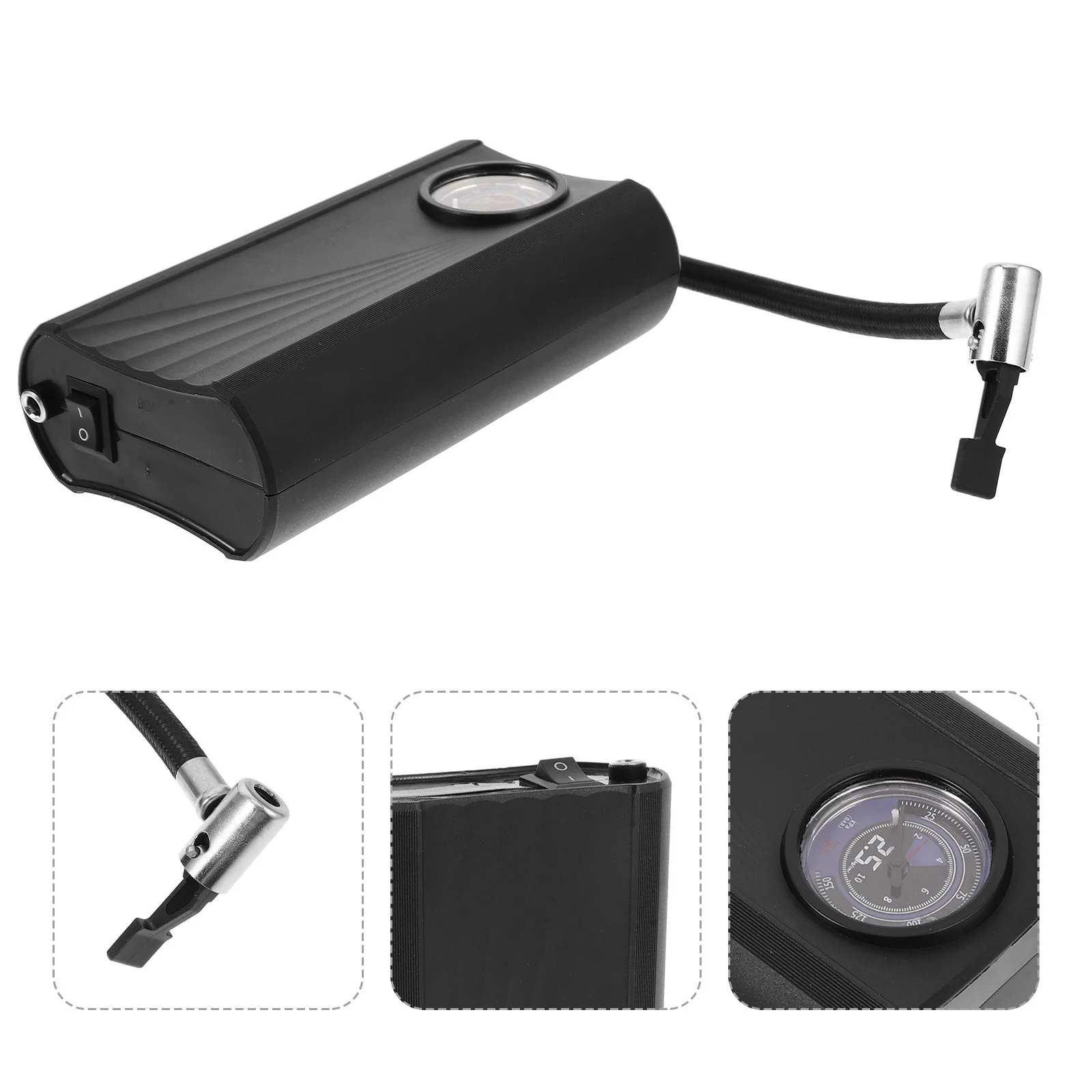 

Portable Car Air Pump Electric Tire Inflator For Auto Motorcycle Balloon Fast Charging Wireless Air Compressor