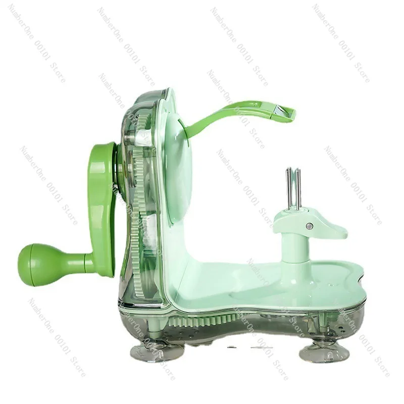 2 in 1 Fruit Peeler Hand Crank Peeling Machine Fast Slicer Potato Peeler Fruit Cutter Kitchen Gadget Quick Peel Core Slice