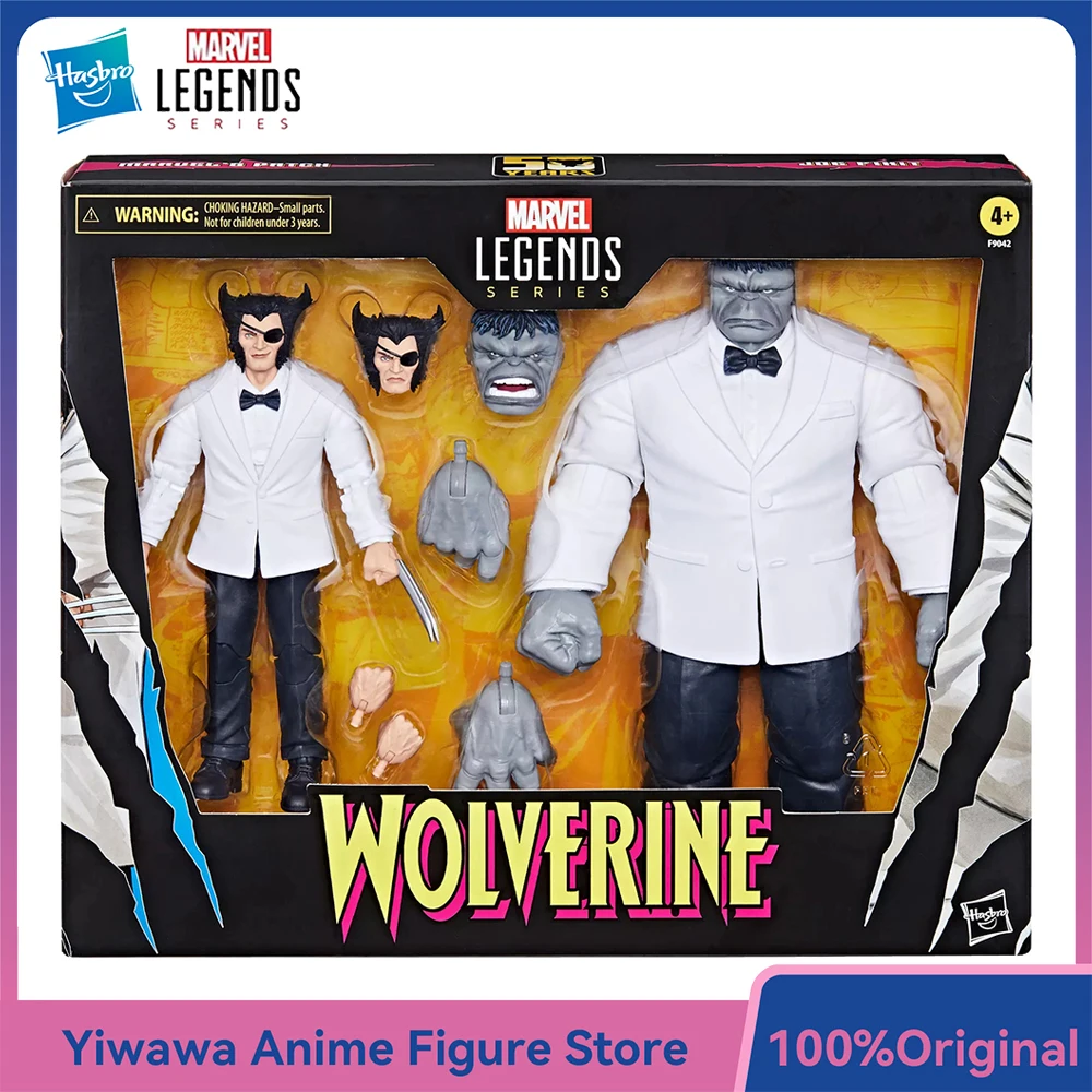 

[In-Stock] Hasbro Marvel Legends Series Wolverine Patch and Joe Fixit 2-Pack-Set 6-Inch-Scale Action Anime Figure Model Toys