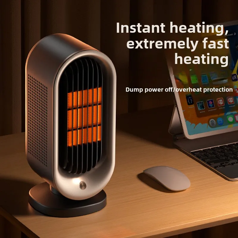 

New Small Desktop PTC Heater, Fast Heating & Overheating Power-off Protection, Variable Frequency Energy-saving Home Heater