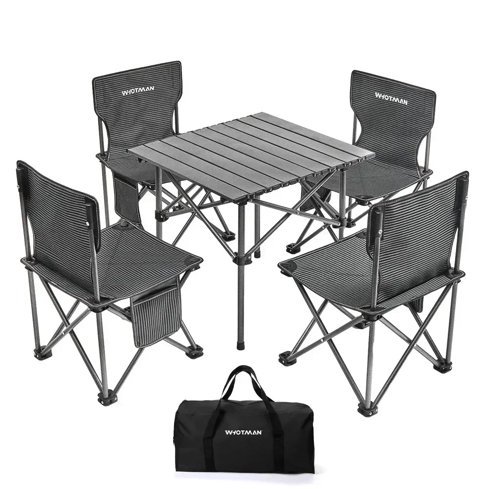 Mesa plegable portátil, mesas de centro, mesa de Camping, mesa portátil plegable, mesa con sillas, mesa de jardín al aire libre, mesa de Camping