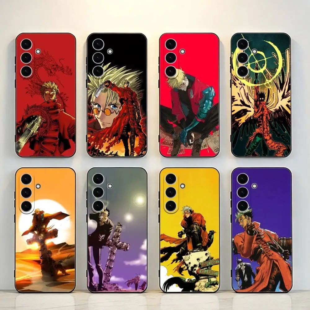 

Trigun Anime C-Cool Phone Case For Samsung Galaxy A73,A72,A71,A70,A53,A52,A51，Black Shell ll