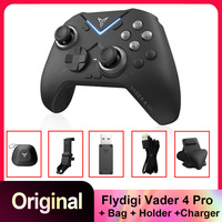 Flydigi Vader 4 Pro White Black Gamepad Athletic Elite Handle Wireless Gaming Controllers With Hall Rocker For Mobile Switch PC
