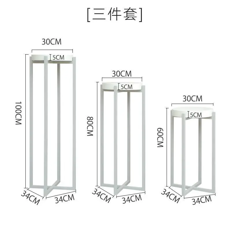 

Light luxury flower shelf, living room floor-to-ceiling balcony shelf, green dill decorative stand,pot plant