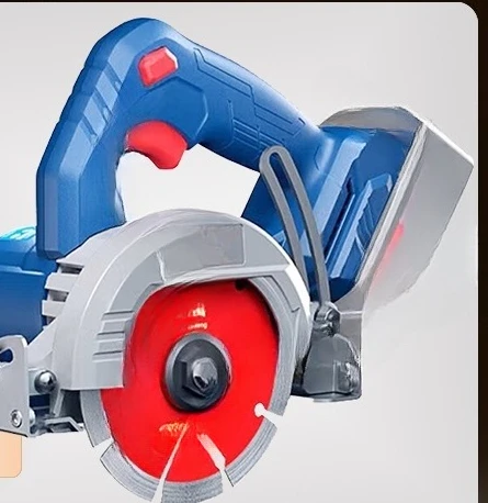 Brushless stone cutting machine lithium battery marble machine tile rechargeable DCZE125 chainsaw hand saw