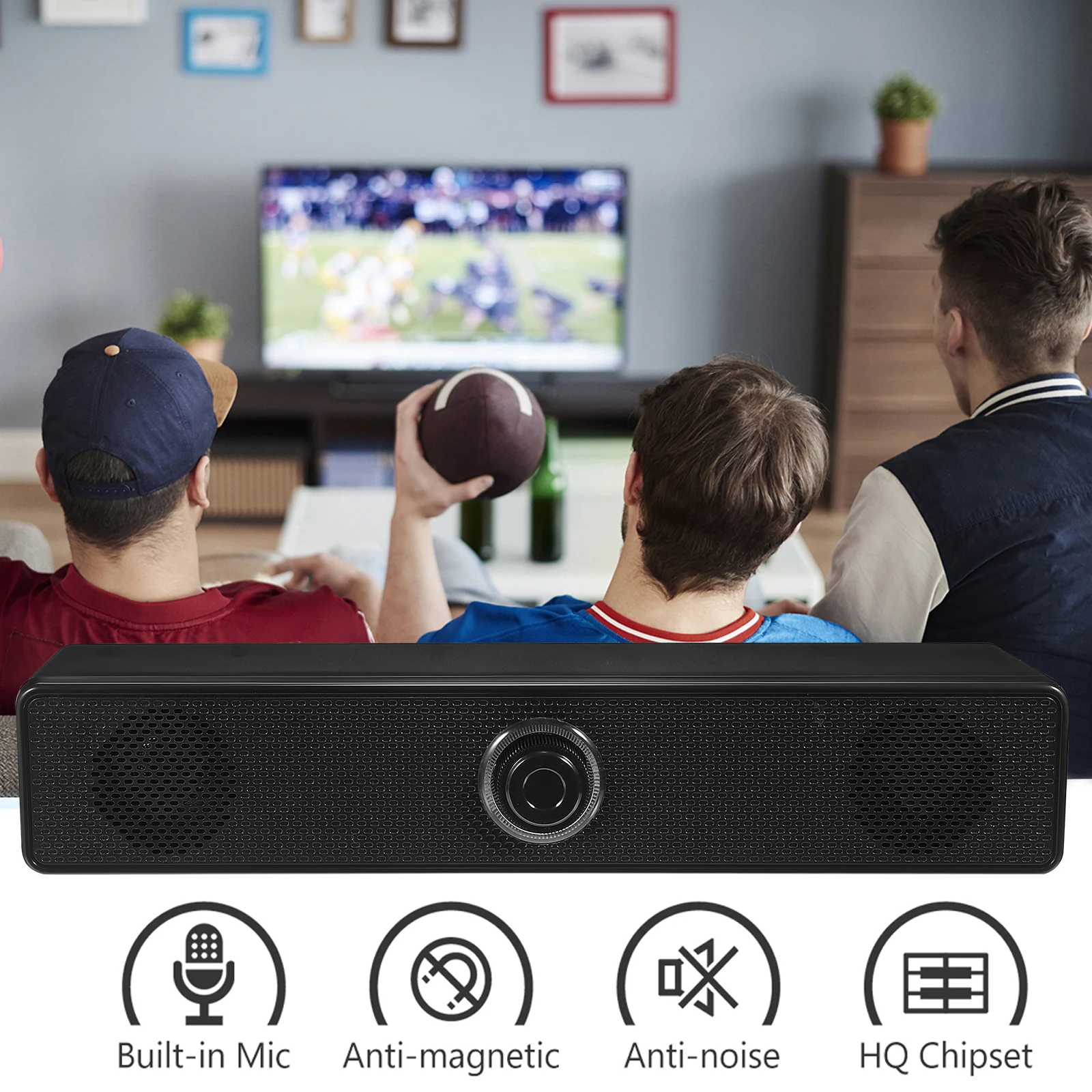 

Compact Speaker Pc Phone Mini For Tablet Desktop Home System Sound System Small Soundbar For Stereo Sound Bars Soundbar