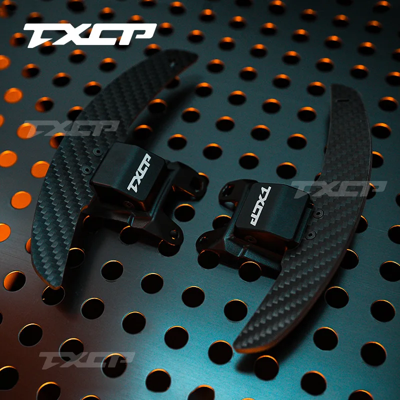 

For Cadillac CT5 CT4 XT4 Steering Wheel Accessories True Carbon Fiber Magnetic Paddle Shifters