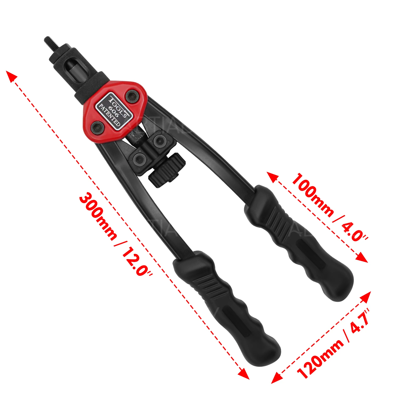 300/220/90pcs M3 M4 M5 M6 M8 M10 M12 Zinc Plated Carbon Steel Flat Head Rivet Nuts OR BT606 Manual Riveter Gun Nut Gun