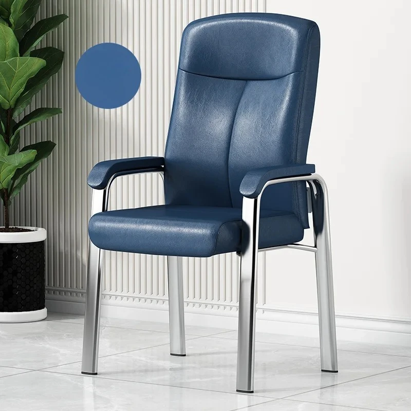 

Furniture Manufacture Direct Living Room Single Modern Leather Chair Leather Office Visitor Meeting Office Chair
