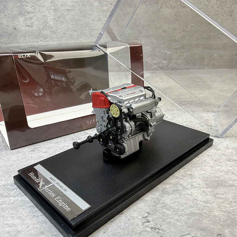 Motorhelix 1/18 modelo de motor independiente de R34 R35 W221 FD2 y FL5 modelo de motor terminado modelos de exhibición de escritorio juguete para regalo de niño