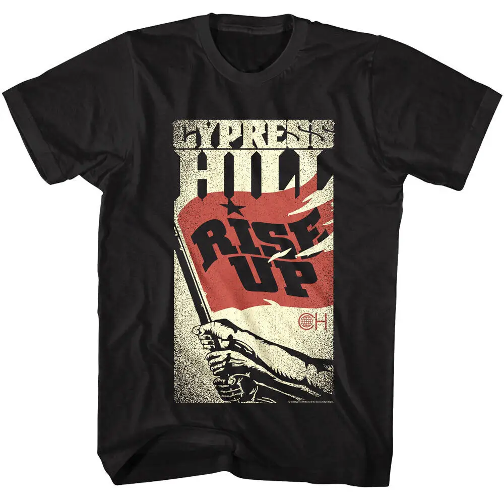 Camiseta de Cypress Hill Rise Up para hombre, camisa de Rap, Hip Hop, Grupo Insane In The Brain