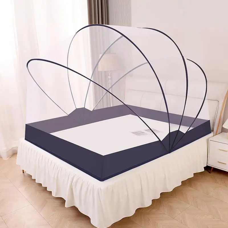 Simple Mosquito Net Portable Camping Tent Bed Canopy For Adult Foldable Mesh Net Breathable Mosquito Net