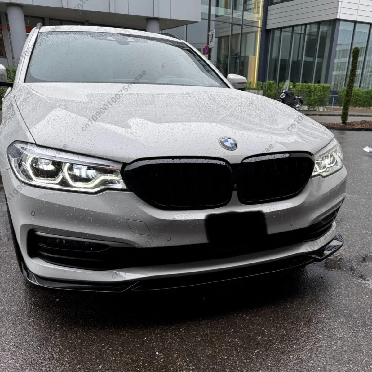

Front Bumper Lip Splitter for BMW 5 Series G30 G31 520i Pre-LCI 2017-2020 ABS Cover Body Kits Accessories Diffuser Trim Tuning