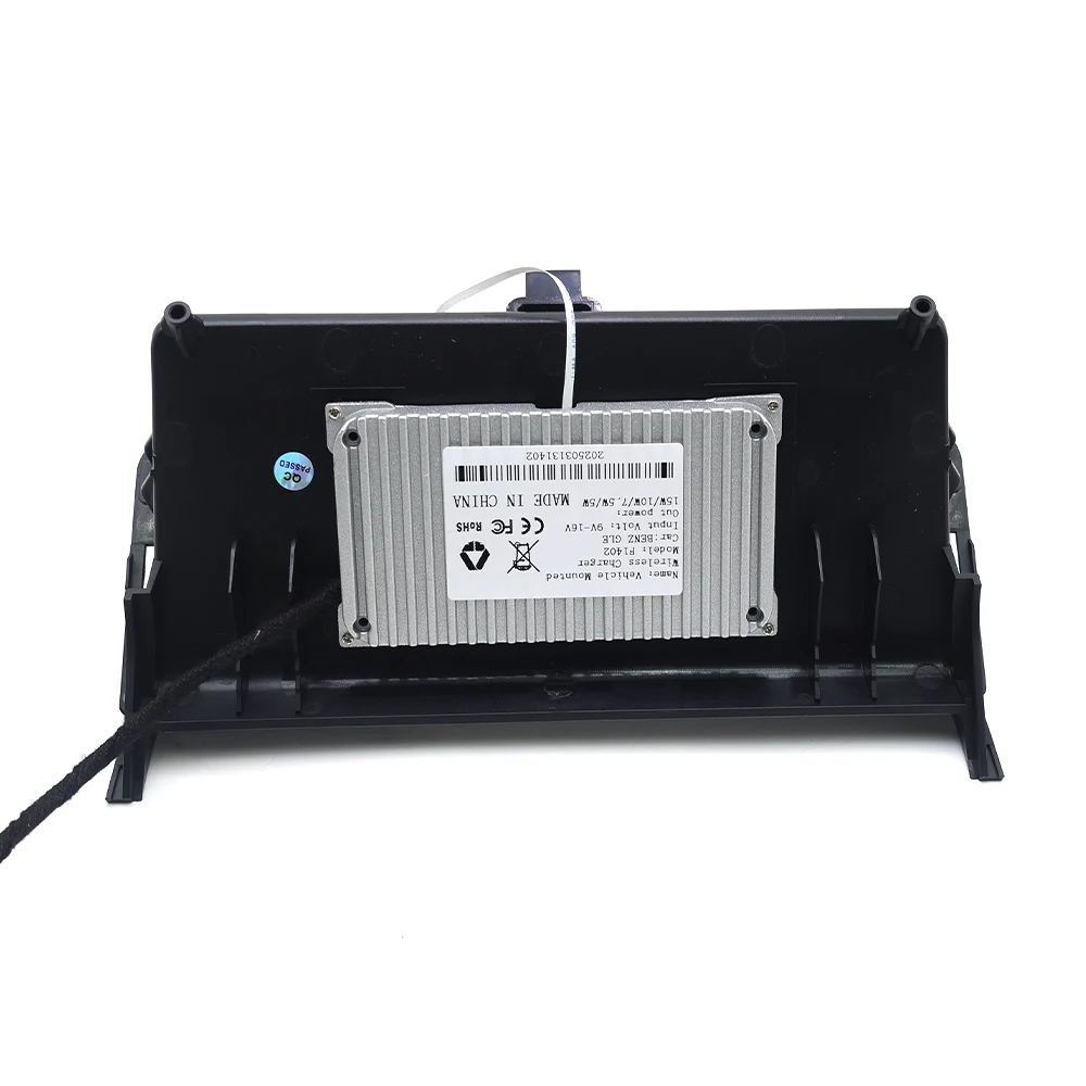 Car Wireless Mobile Phone Charger Center Console Storage QI 18W iPhone for Mercedes Benz GL ML M GLS GLE Class W166 X166 view 5