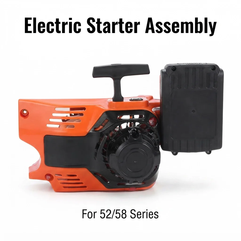 High Quality Electric Start Motor Assembly for 4500 5200 5800 Chainsaw Spare Parts