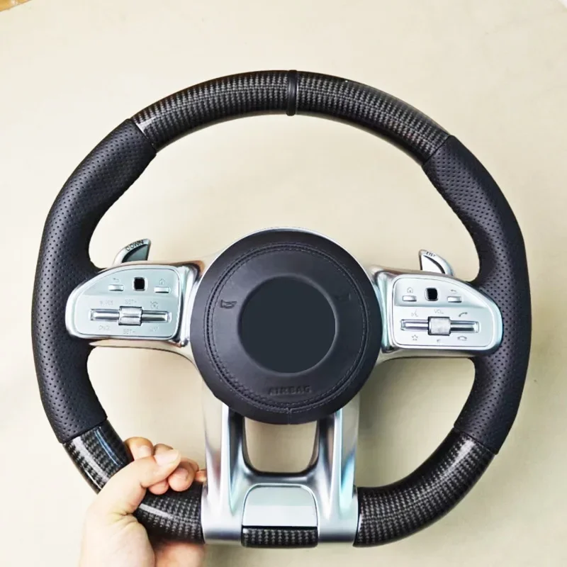 Luxury Steering Wheel Car Steering for Mercedes Benz GLC Class AMG Model Steering