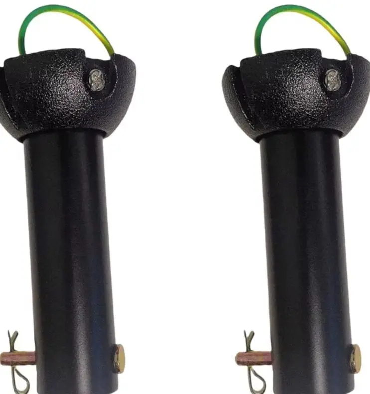 2Pcs Ceiling Fan Extension Rod With Hanger Ball Assembly 10-45CM Downrod For Standard Non Threaded Fans Installation