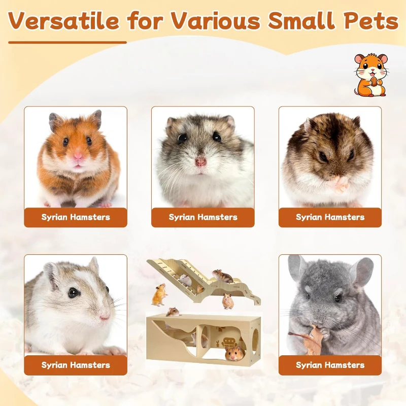 Geräuscharmes Hamster-Flugteller-Laufrad für syrische Hamster, Igel & Eichhörnchen – Stabiler Ständer, rutschfestes Spielzeug – Detail 4