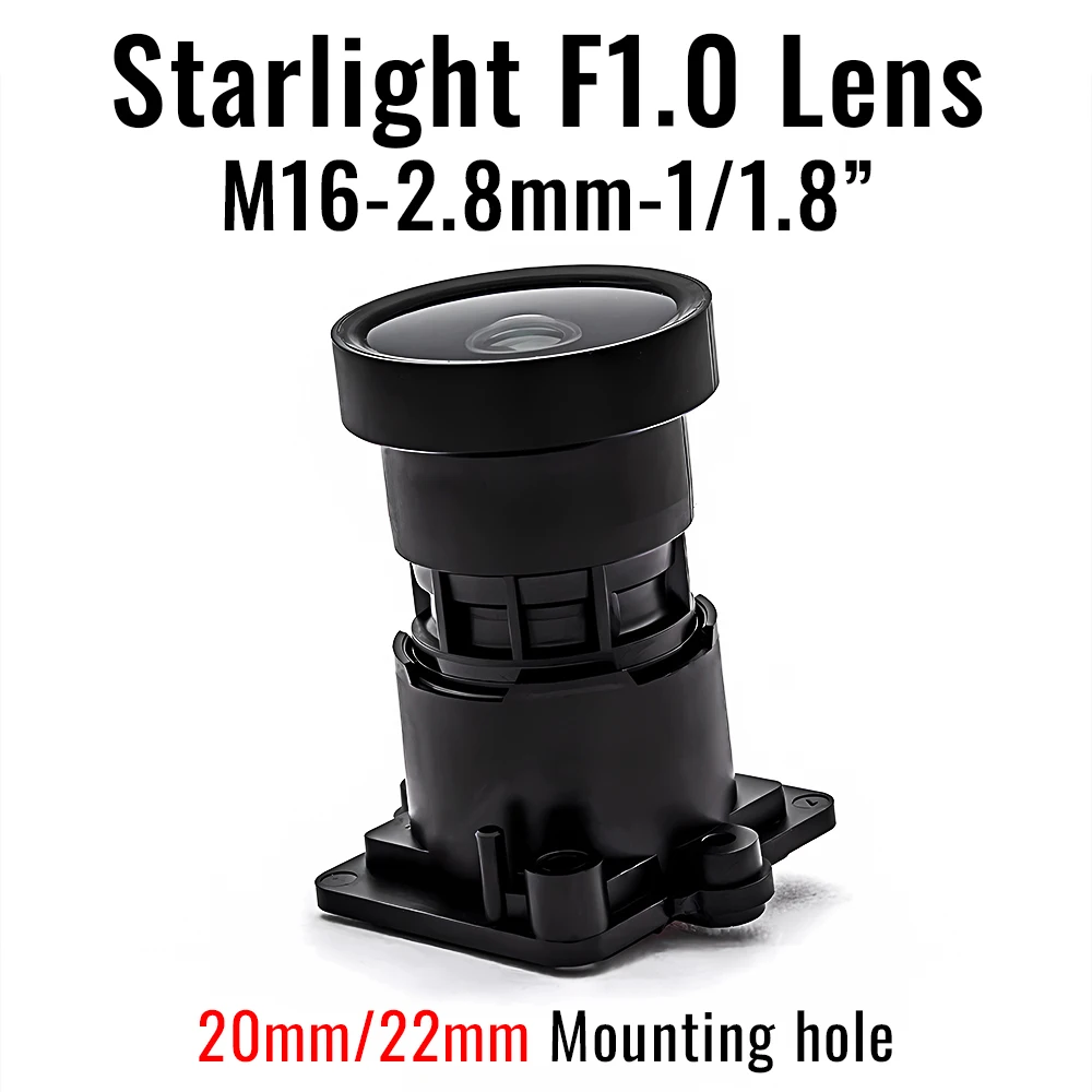 4K M16 Mount Lens 1/1.8