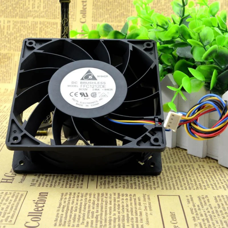 Ffc1212th 12cm 12V 2.4A Fan PWM Intelligent Speed Control