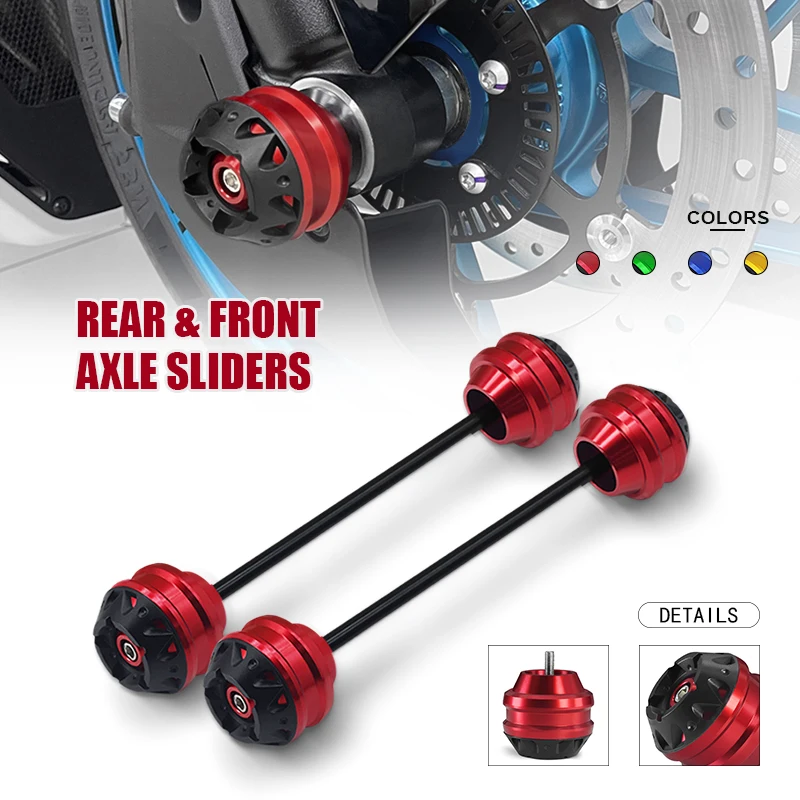 

Motorcycle CNC Front Rear Axle Fork Wheel Crash Sliders Falling Protector Pad For CBR600RR CBR1000RR CBR 600RR CBR 1000RR