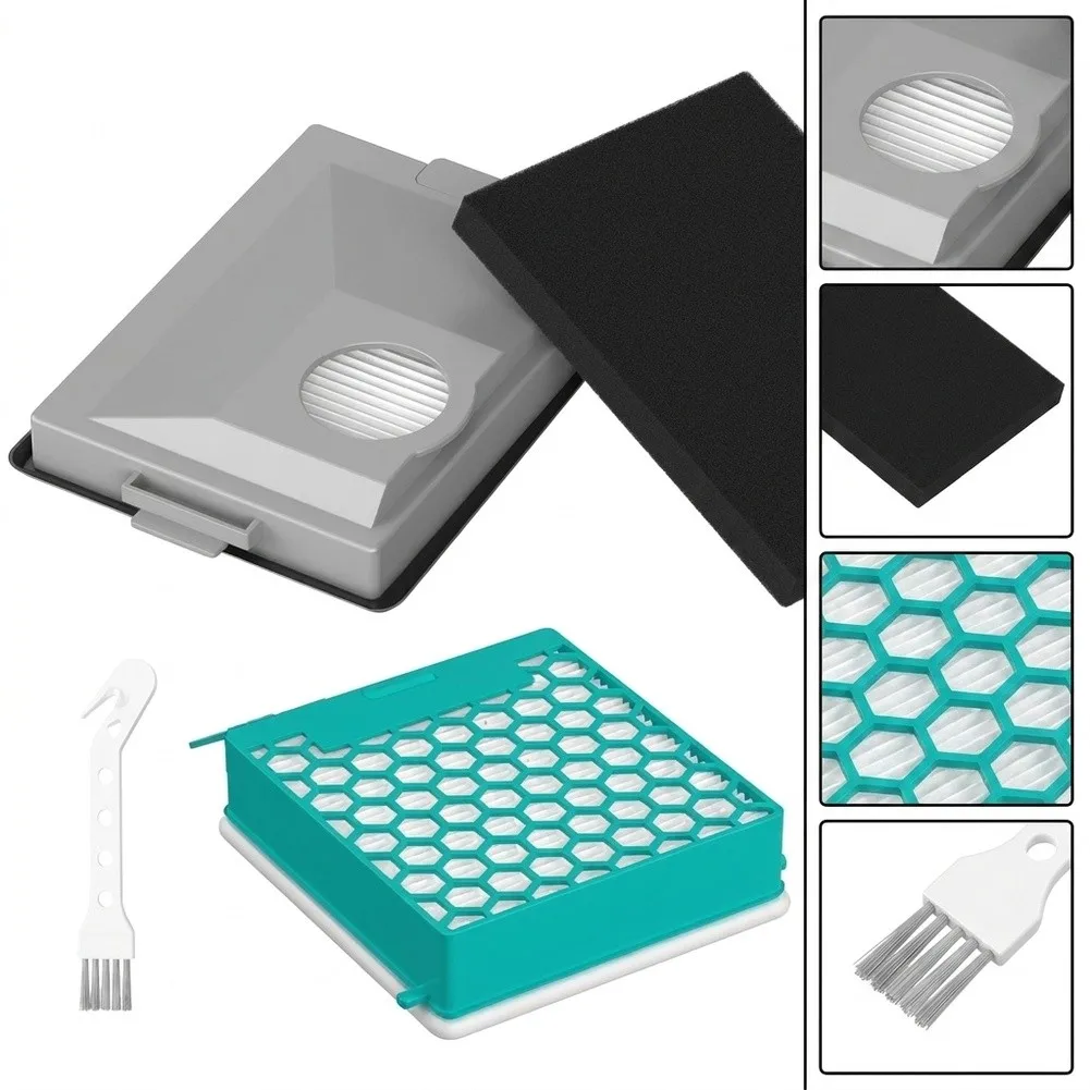 Replacement Filter for kit For Miele for cx1 For Boost for fsf SNRF3 S-HY60 With Cleaning Brush, HEPA Maintenance Set, Sweeping