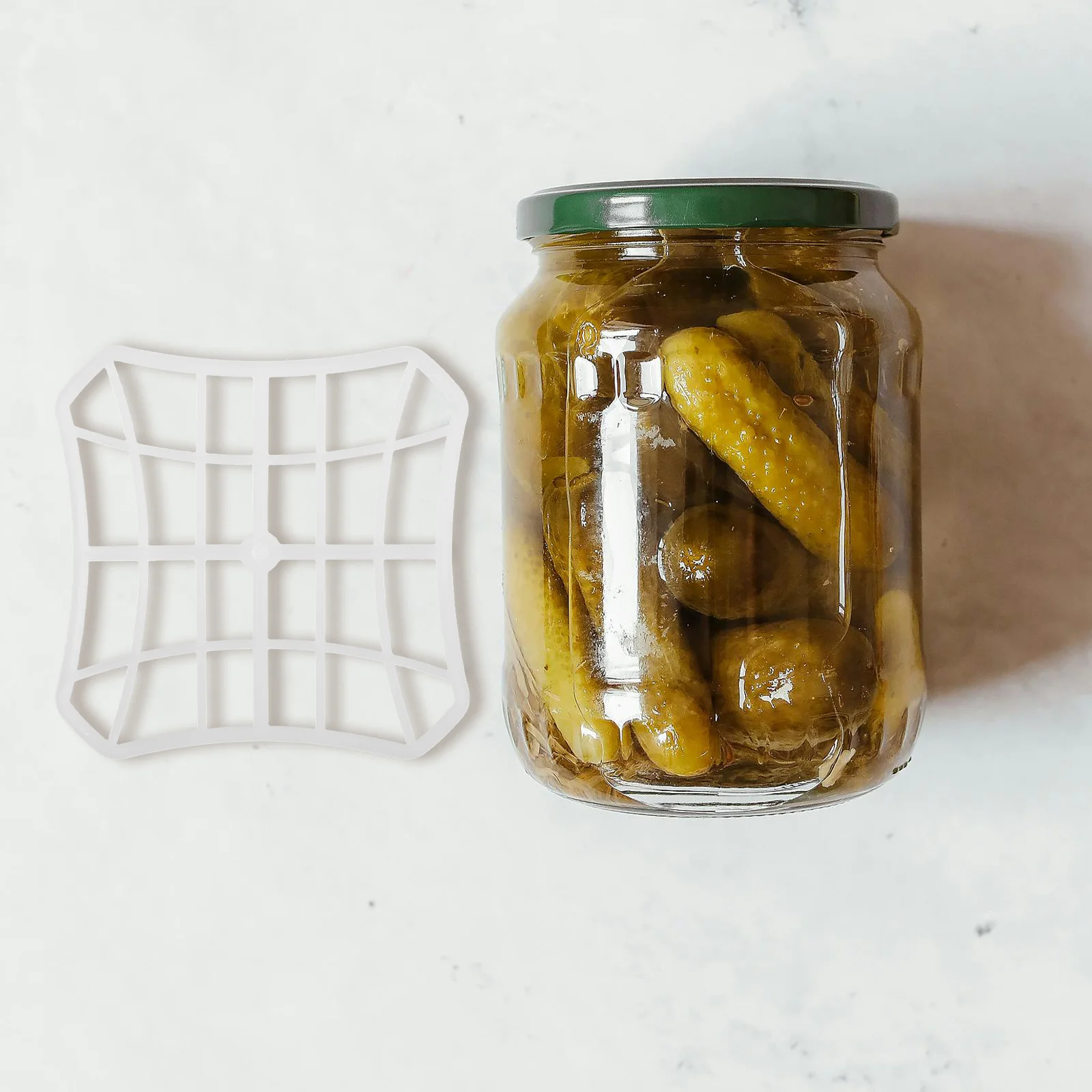 

5pcs Pickle Press Weight For Fermentation Jar Brine Pickling Crock Small Fermentation Weights Kitchen Canning Supplies Storage