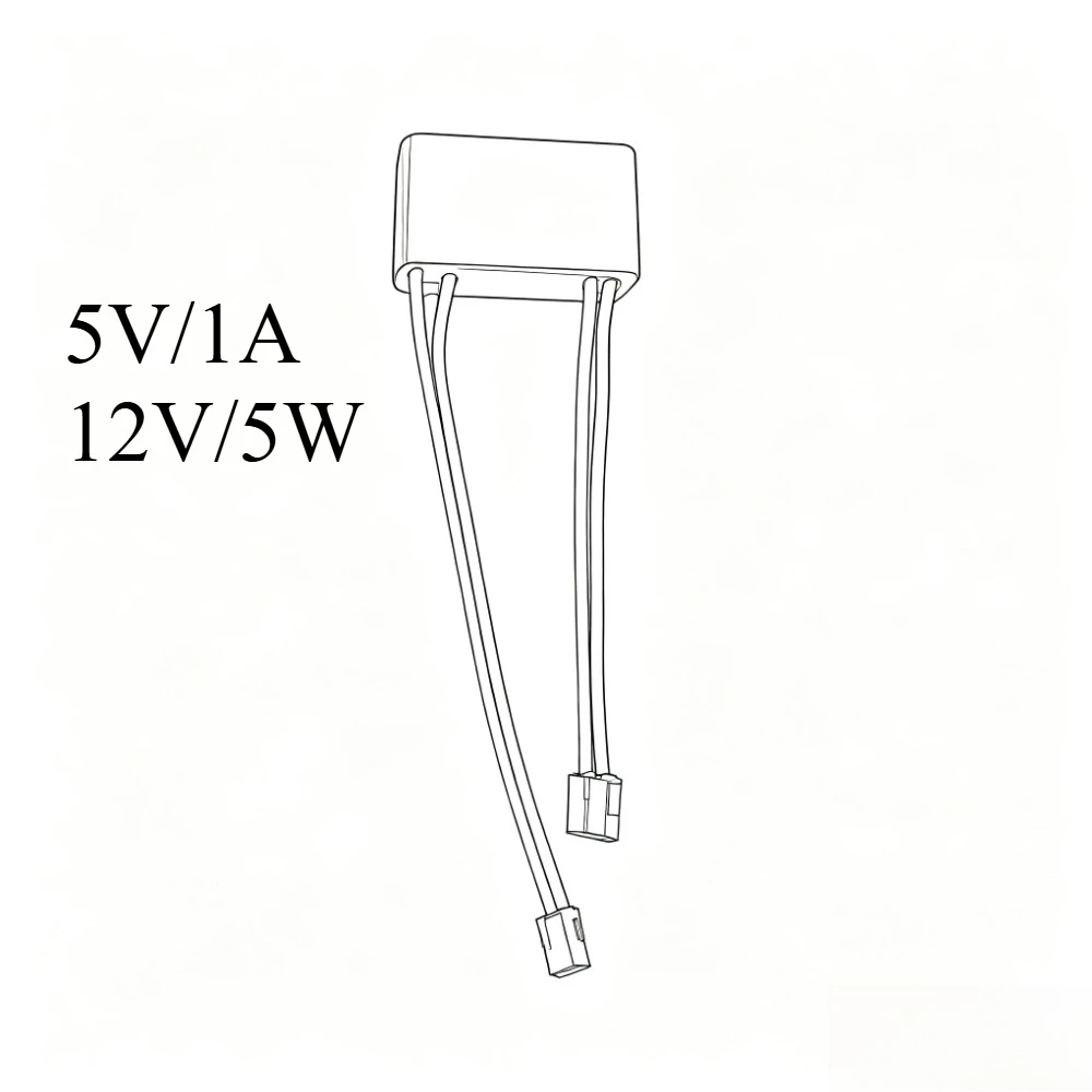 1pcs/5V/1A 12V/5W Micro AC-DC transformer waterproof potting power supply  AC to DC 220V