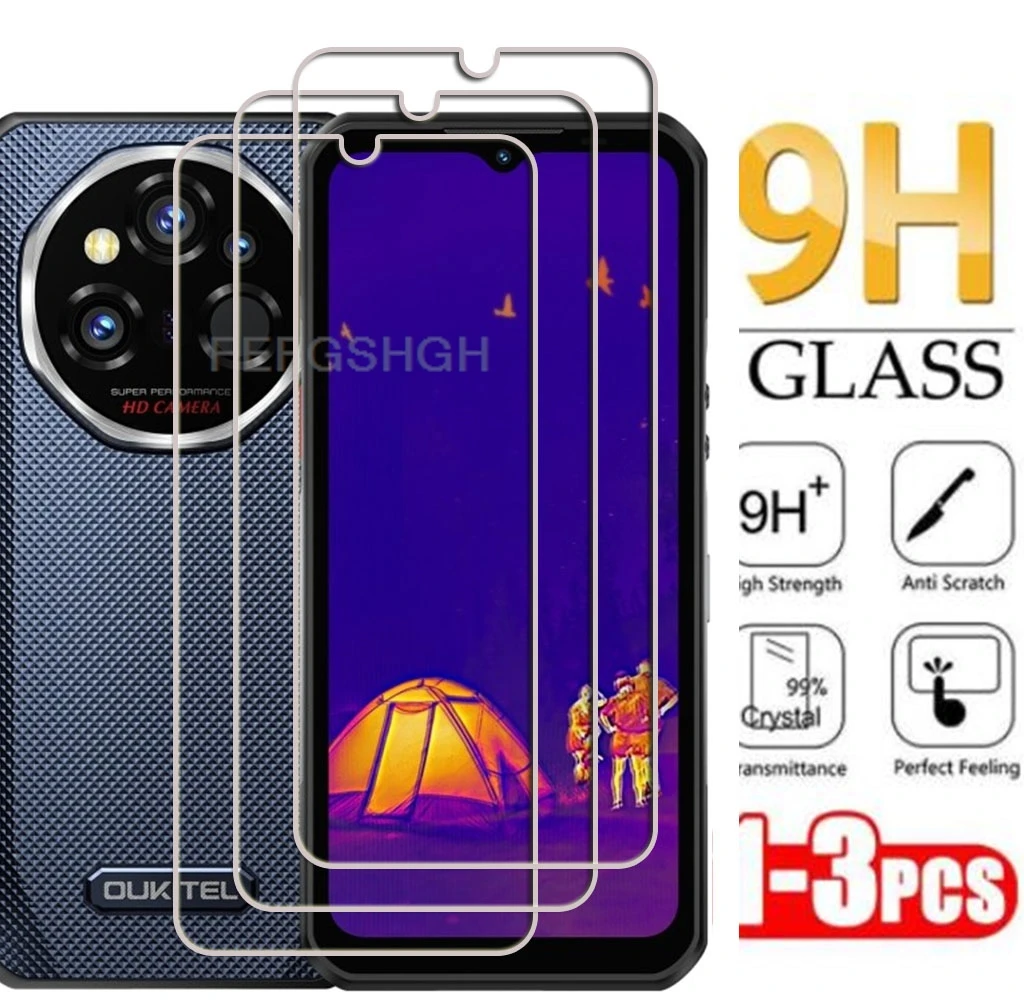 9H Tempered Glass For Oukitel WP55 Ultra 6.6" 2025 Oukitel WP55 Ultra WP55Ultra Screen Protective Protector Cover Film