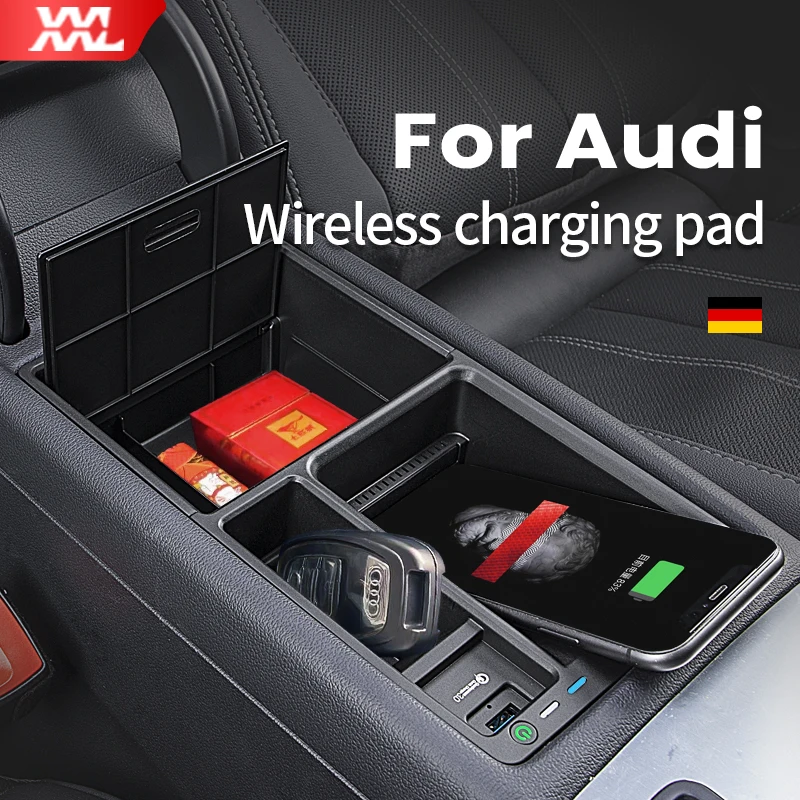 

Wireless Onboard Car Charging Pad for Audi A3 8Y S3 A4 Interior Electronic