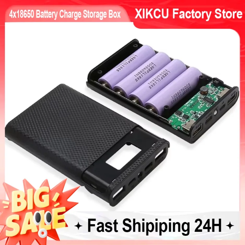 4X18650 Battery Cha… - image