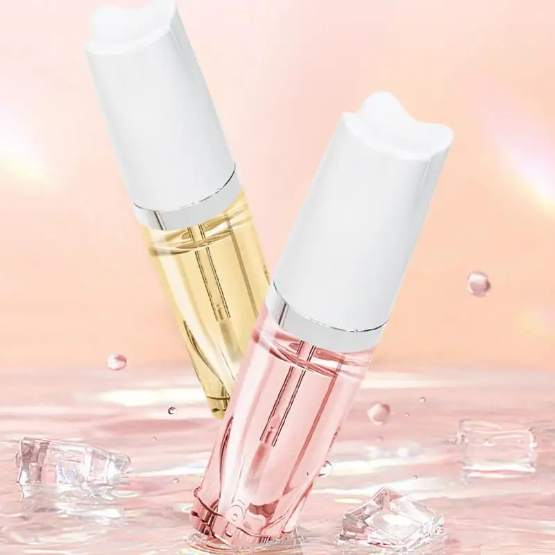 Color Changing Lip Oil Long Lasting Lip Plumping Essence Oil Moisturizing Lip Care Lip Plumping Tinted Lip Oil for Women