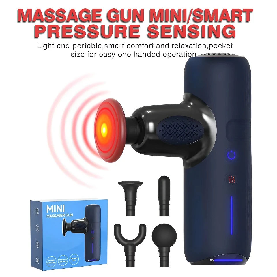 

New Portable Ultra Massage Gun Deep Tissue Massager For Body Neck Back Deep Muscle Relaxation Fitness Slimming Mini Fascia Gun