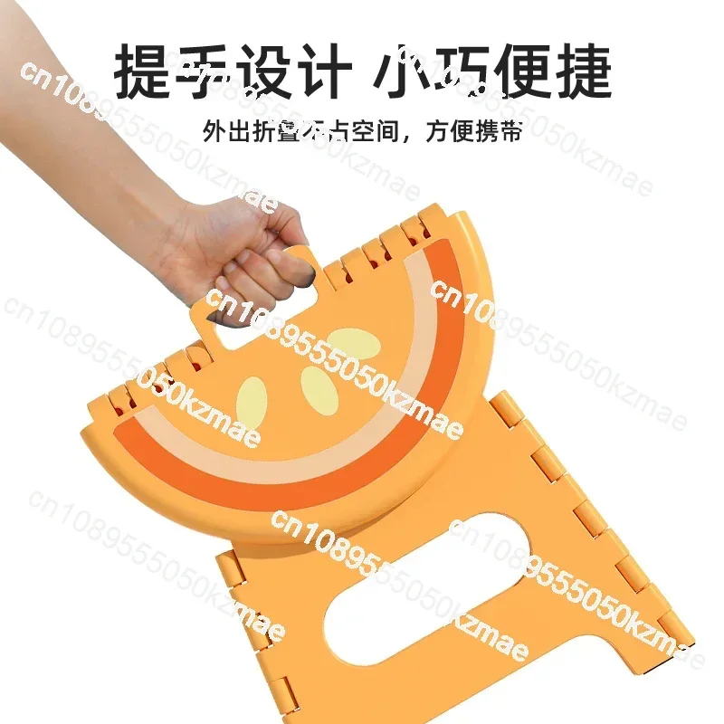 أطفال الكرتون أضعاف البراز |   مقعد منخفض محمول من البلاستيك السميك للمنزل والخارج