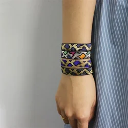 ALIYA Vintage Leopard Miyuki Beaded Bracelet Women Bileklik Fashion Handmade Woven Bracelets Pulseras Mujer Moda 2021 Jewelry