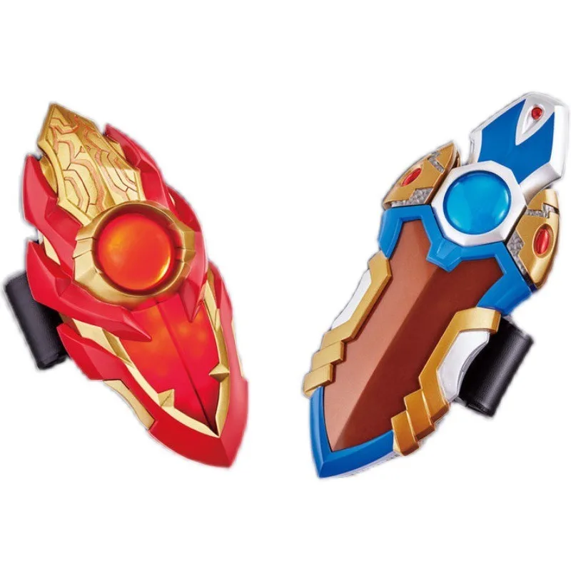 جهاز تحويل المعصم Bandai Ultraman Mebius مع مجموعة Hikari Knight لعبة تنكرية هدايا عيد الميلاد للأطفال #4